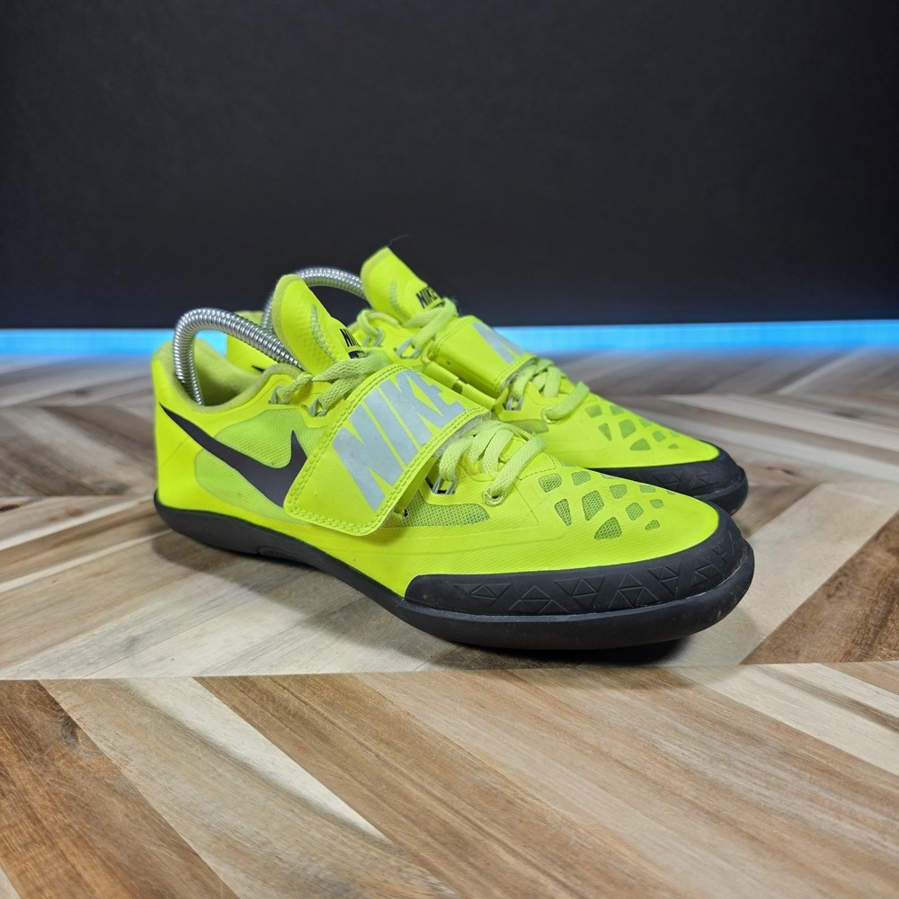 Nike Zoom SD 4 Men's 7.5 Volt Black Track Field Throwing Shoes DR9835-700